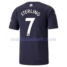 Maillot de Foot Manchester City Raheem Sterling 7 Troisième 2021-22